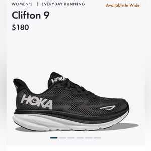 Women’s size 8.5 Hoka Clifton 9 *will lower price*